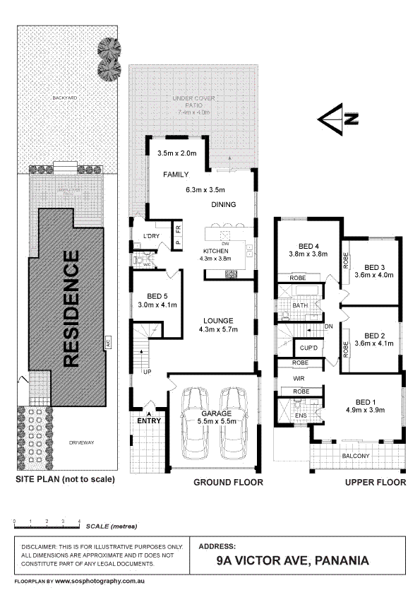 Floorplan of Homely house listing, 9a Victor Avenue, Panania NSW 2213