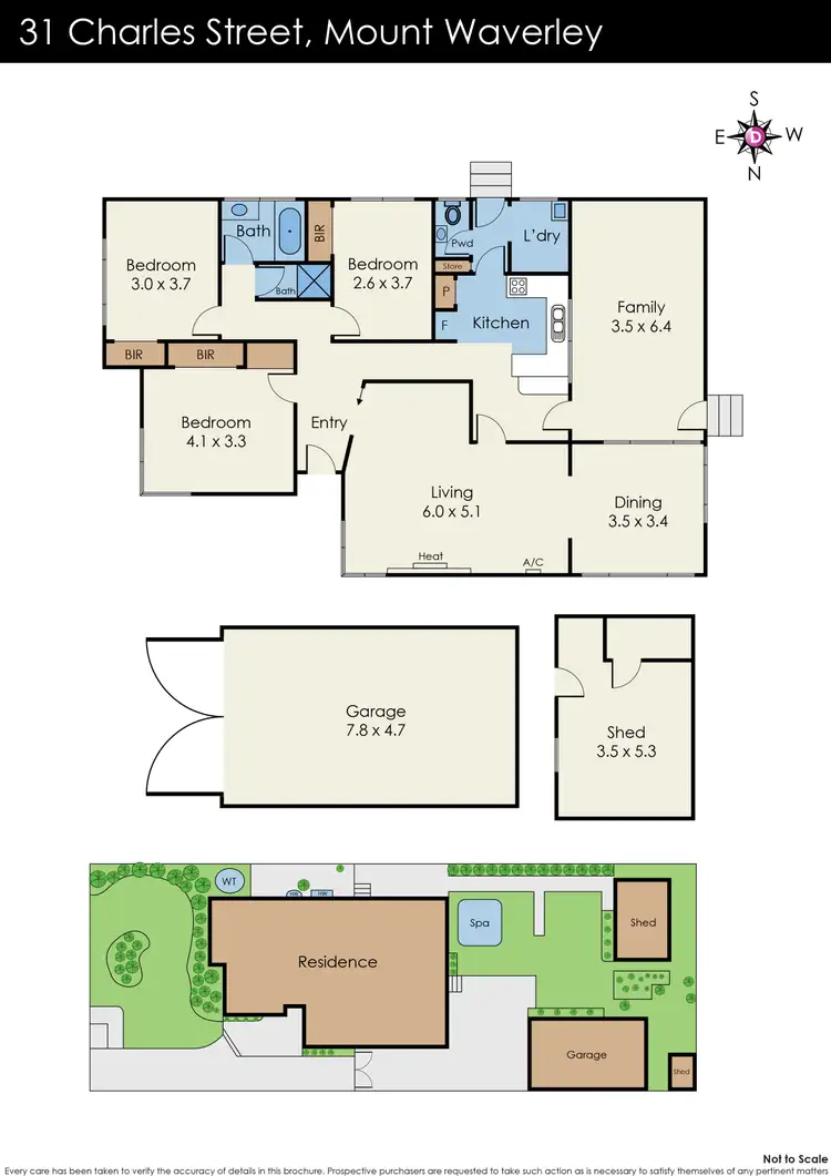 Floorplan of Homely house listing, 31 Charles Street, Mount Waverley VIC 3149