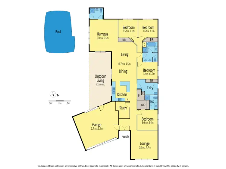 Floorplan of Homely house listing, 13 Landau Court, Taylors Lakes VIC 3038