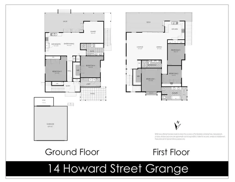 Floorplan of Homely house listing, 14 Howard Street, Grange QLD 4051