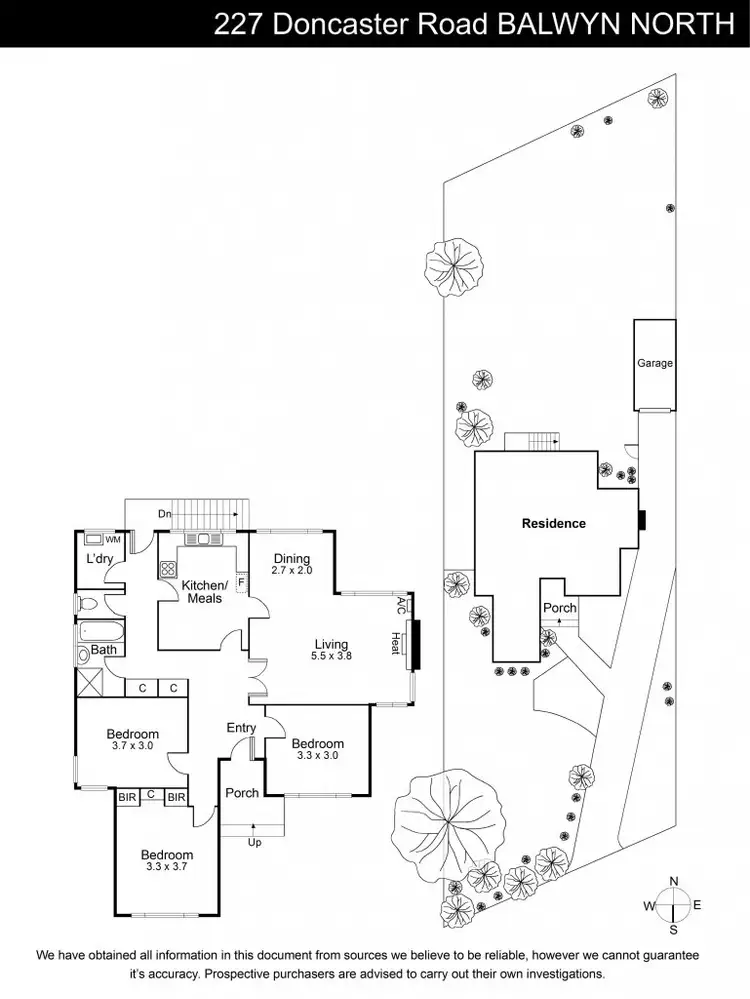 Floorplan of Homely house listing, 227 Doncaster Road, Balwyn North VIC 3104