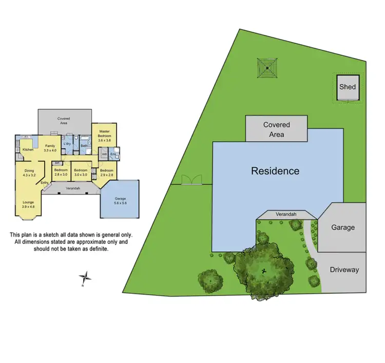 Floorplan of Homely house listing, 46 Azarow Circuit, Croydon South VIC 3136
