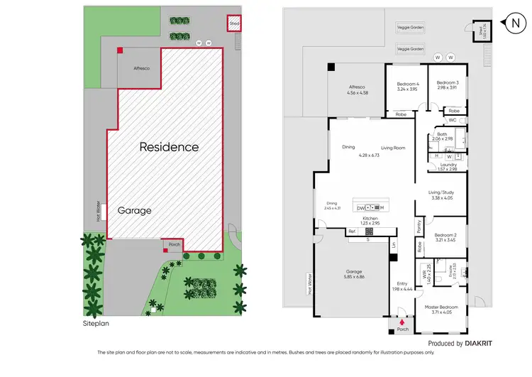 Floorplan of Homely house listing, 100 Malibu Boulevard, Point Cook VIC 3030
