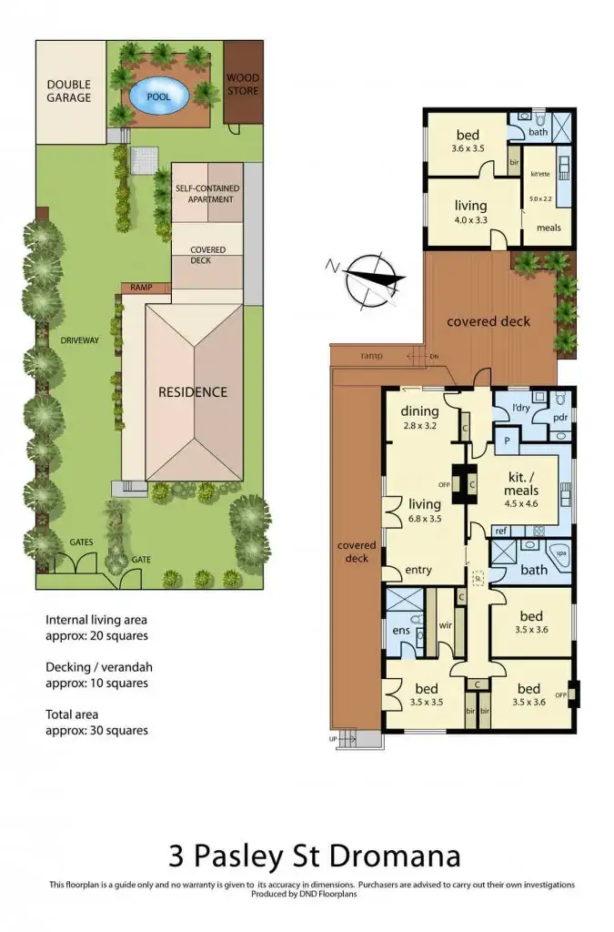 Floorplan of Homely house listing, 3 Pasley Street, Dromana VIC 3936