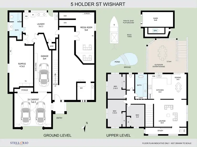 Floorplan of Homely house listing, 5 Holder Street, Wishart QLD 4122
