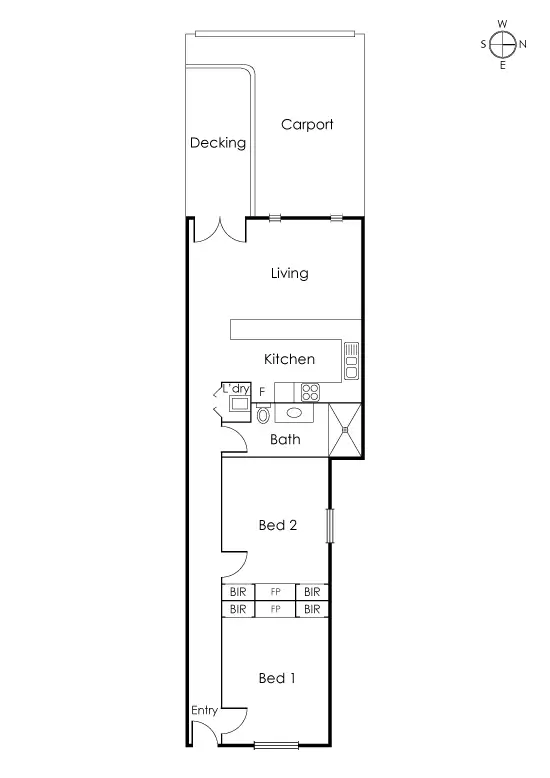 Floorplan of Homely house listing, 150 Cubitt Street, Richmond VIC 3121