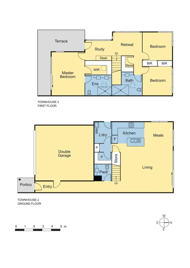 Floorplan of Homely townhouse listing, 2/13 Grove Street, Eltham VIC 3095