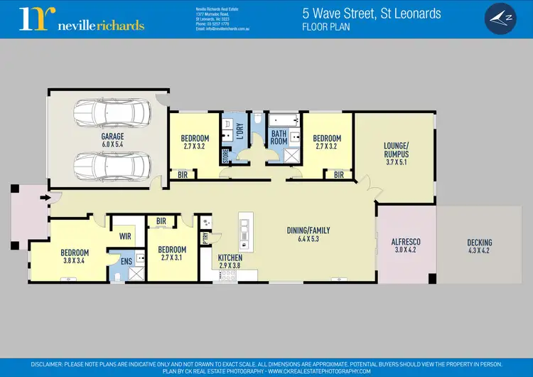 Floorplan of Homely house listing, 5 Wave Street, St Leonards VIC 3223