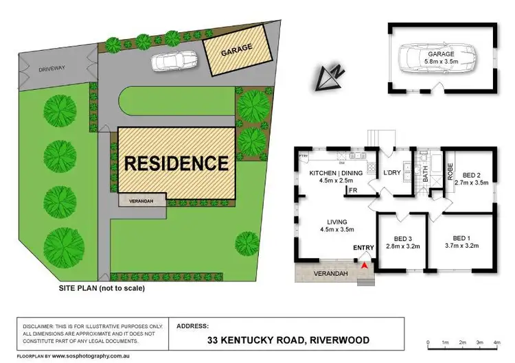 Floorplan of Homely house listing, 33 Kentucky Road, Riverwood NSW 2210