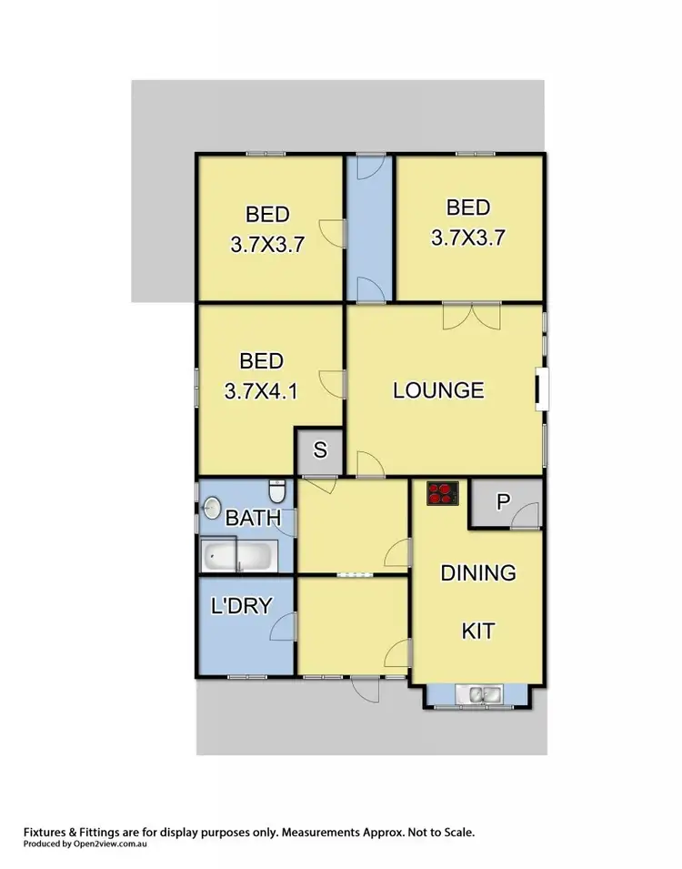 Floorplan of Homely rural property listing, 4175 Melba Highway, Glenburn VIC 3717