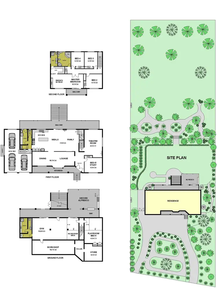 Floorplan of Homely house listing, 44 Drummond Street, Greenvale VIC 3059