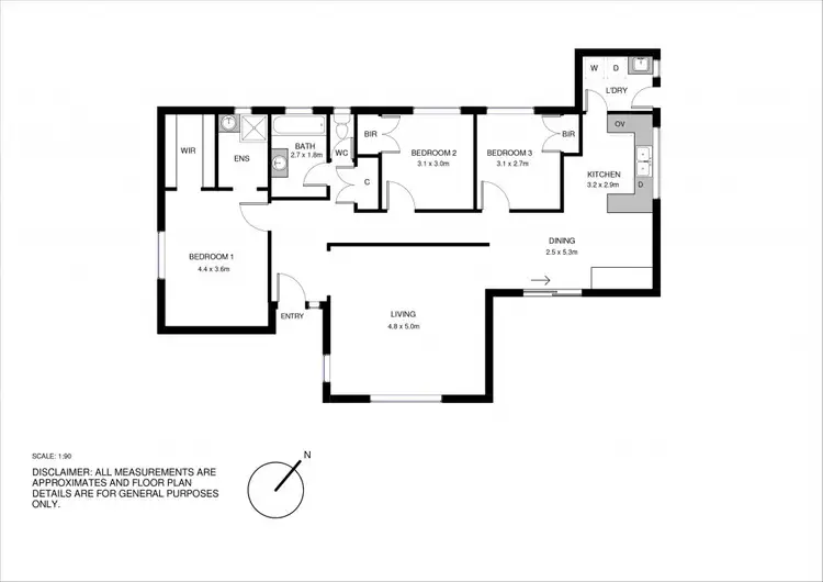 Floorplan of Homely house listing, 1 Bundeena Avenue, Kealba VIC 3021