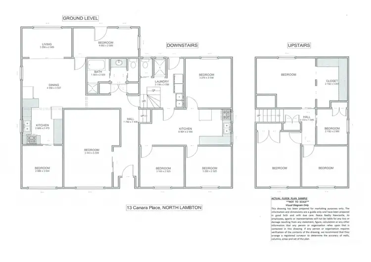 Floorplan of Homely house listing, 13 Canara Place, North Lambton NSW 2299