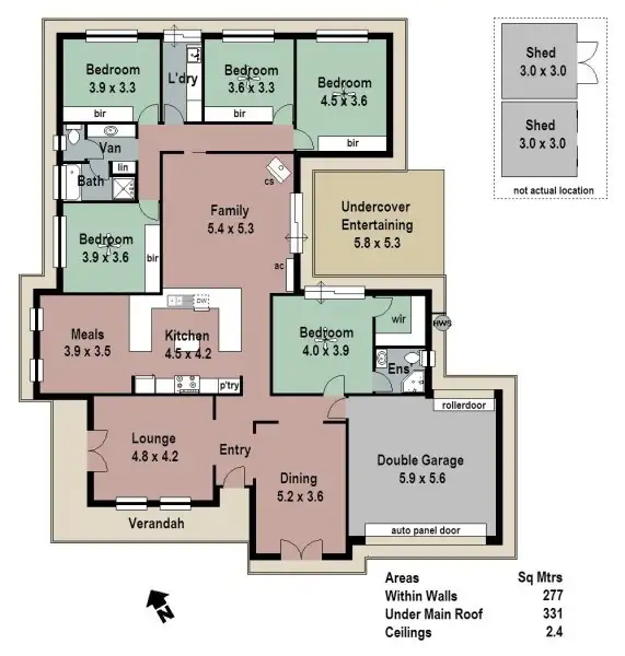 Floorplan of Homely house listing, 31 Tolmer Road, Woodside SA 5244