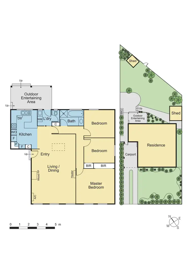 Floorplan of Homely house listing, 11 Bicton Street, Greensborough VIC 3088
