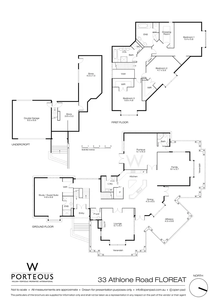 Floorplan of Homely house listing, 33 Athlone Road, Floreat WA 6014