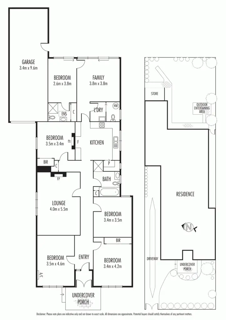 Floorplan of Homely house listing, 106 Brighton Road, Ripponlea VIC 3185