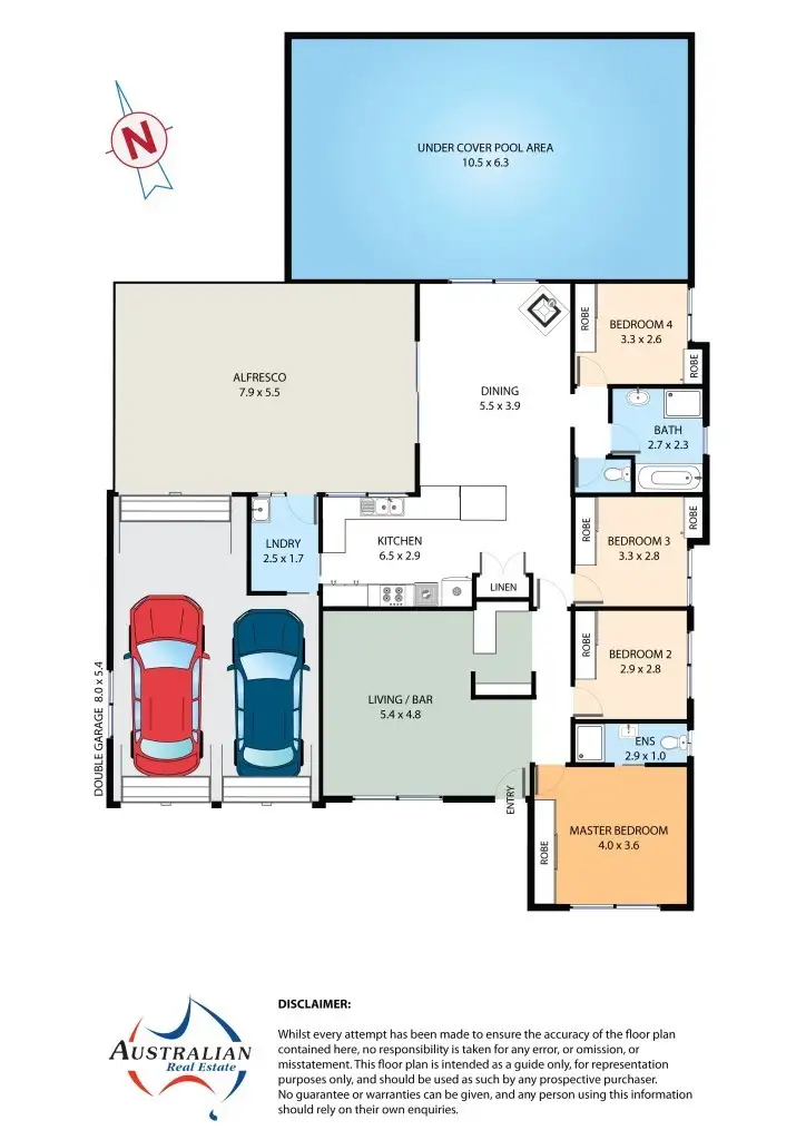 Floorplan of Homely house listing, 100 Cook Parade, St Clair NSW 2759