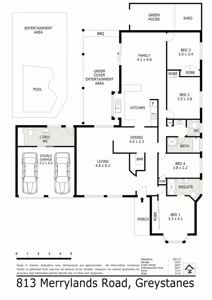 Floorplan of Homely house listing, 813 Merrylands Road, Greystanes NSW 2145