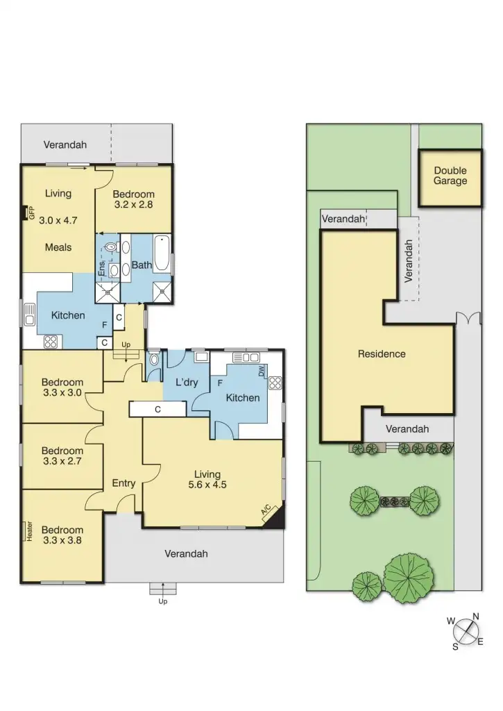 Floorplan of Homely house listing, 14 Windoo Street, Frankston North VIC 3200