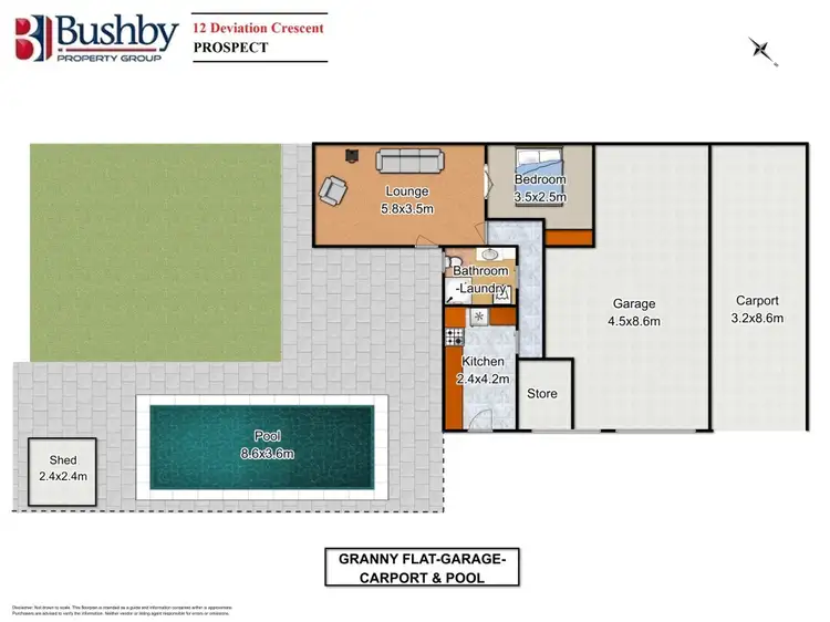 Floorplan of Homely house listing, 12 Deviation Cresecent, Prospect TAS 7250