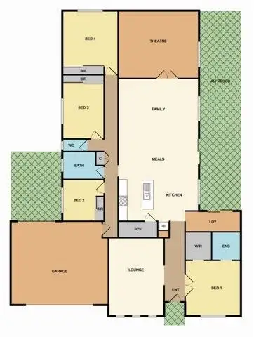 Floorplan of Homely house listing, 3 Ovens Circuit, Whittlesea VIC 3757