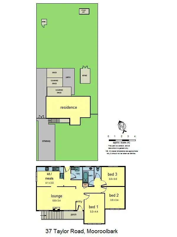 Floorplan of Homely house listing, 37 Taylor Road, Mooroolbark VIC 3138