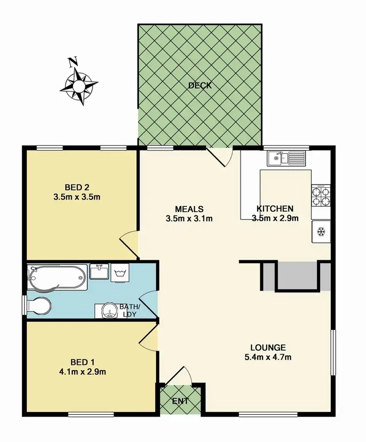 Floorplan of Homely house listing, 65 Long Gully Road, Flowerdale VIC 3658