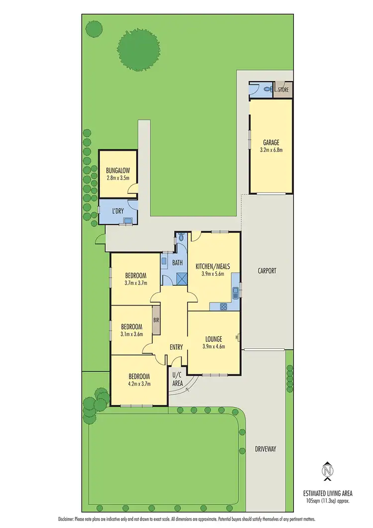 Floorplan of Homely house listing, 8 Merbein Street, Pascoe Vale VIC 3044