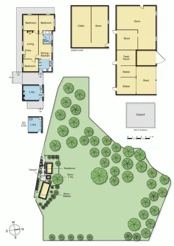 Floorplan of Homely house listing, 205 Kangaroo Ground-Wattle Glen Road, Kangaroo Ground VIC 3097