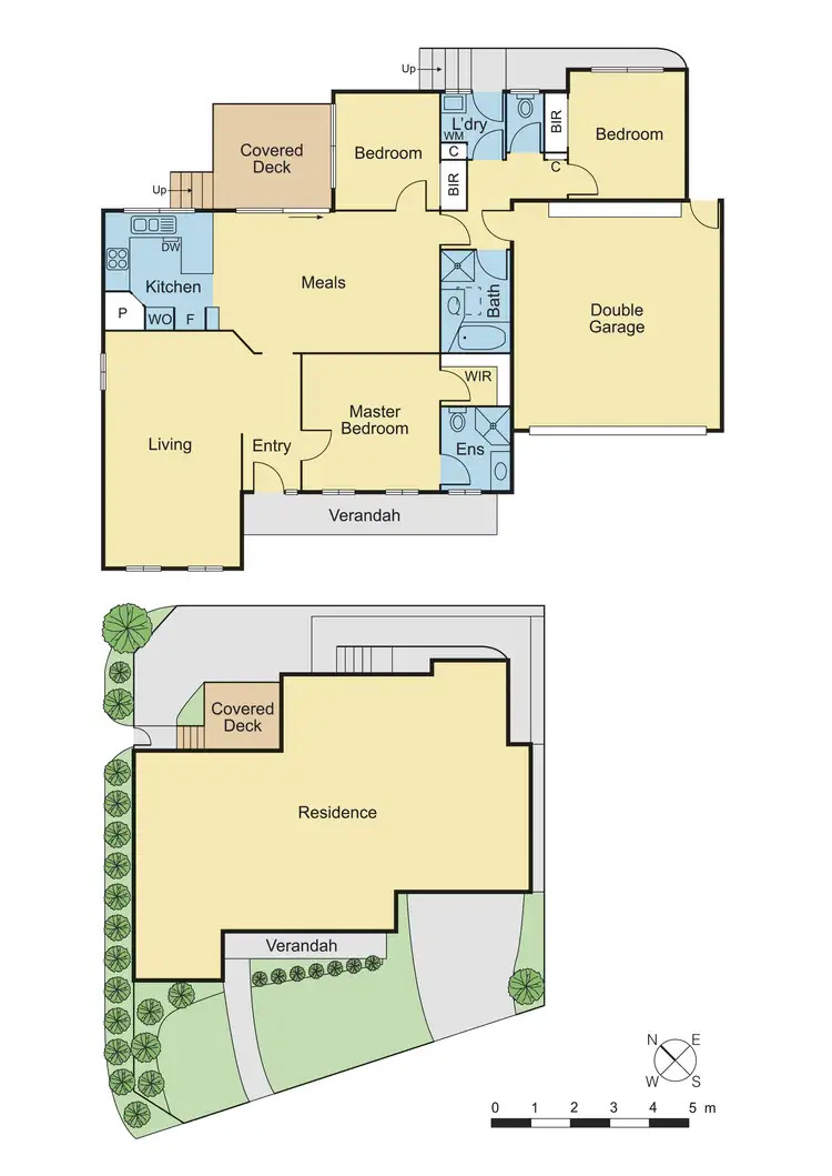 Floorplan of Homely unit listing, 1/66 Mountain View Road, Montmorency VIC 3094