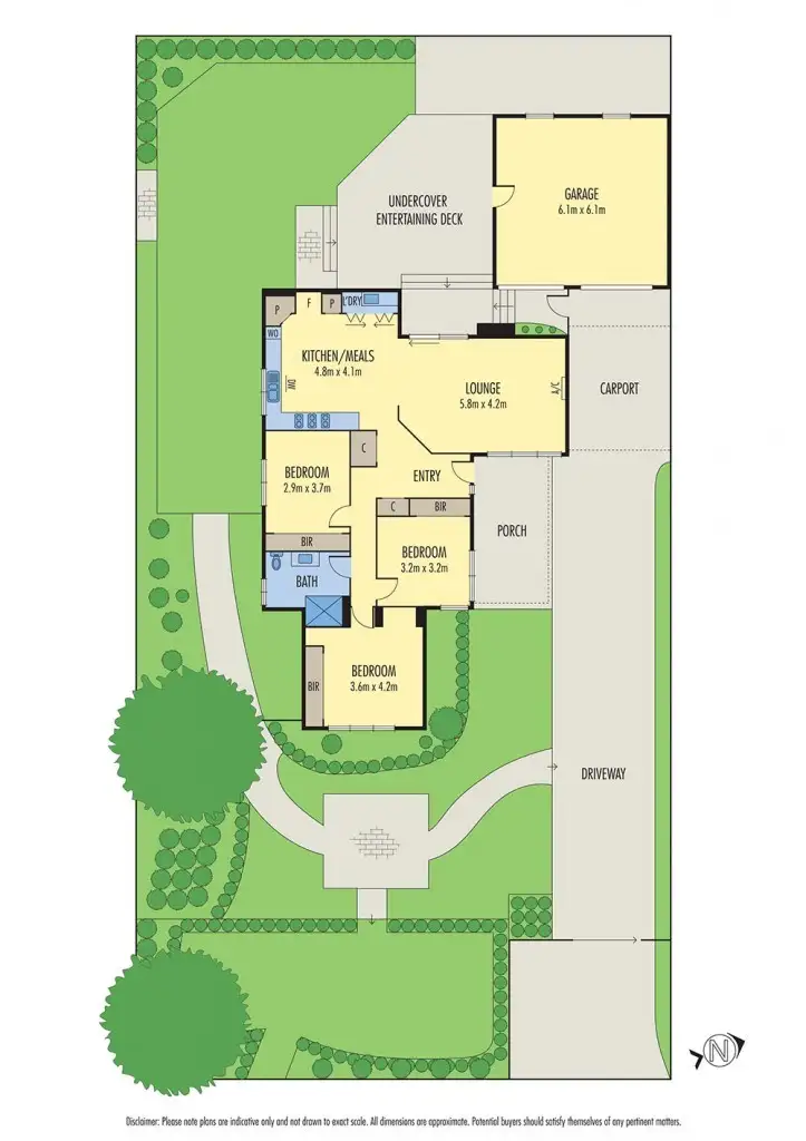 Floorplan of Homely house listing, 141 Warrandyte Road, Ringwood North VIC 3134