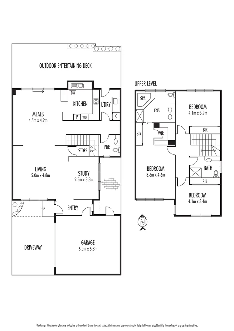 Floorplan of Homely townhouse listing, 4/235 Esplanade, Altona VIC 3018