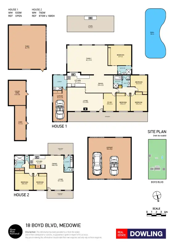 Floorplan of Homely house listing, 18 Boyd Boulevarde, Medowie NSW 2318