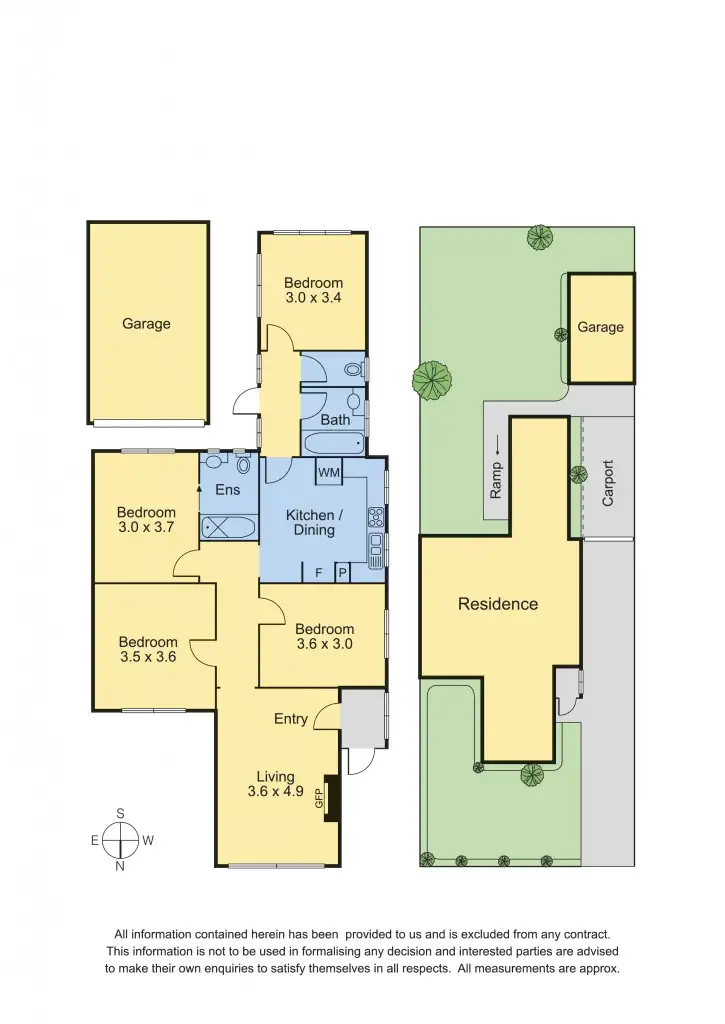 Floorplan of Homely house listing, 25 Dunlop Avenue, Ascot Vale VIC 3032