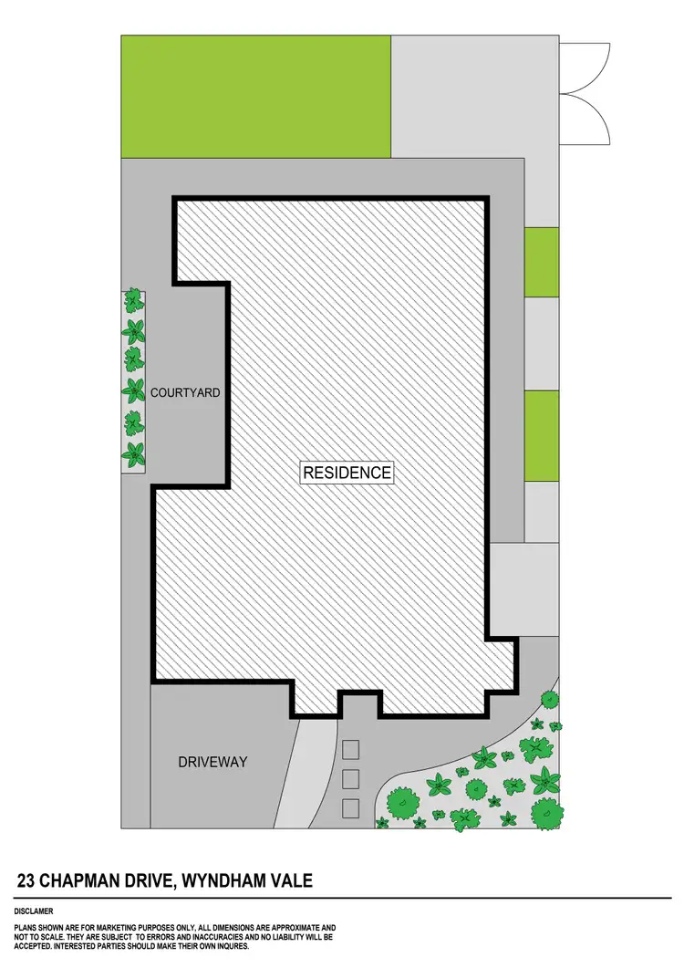Floorplan of Homely house listing, 23 Chapman Drive, Wyndham Vale VIC 3024