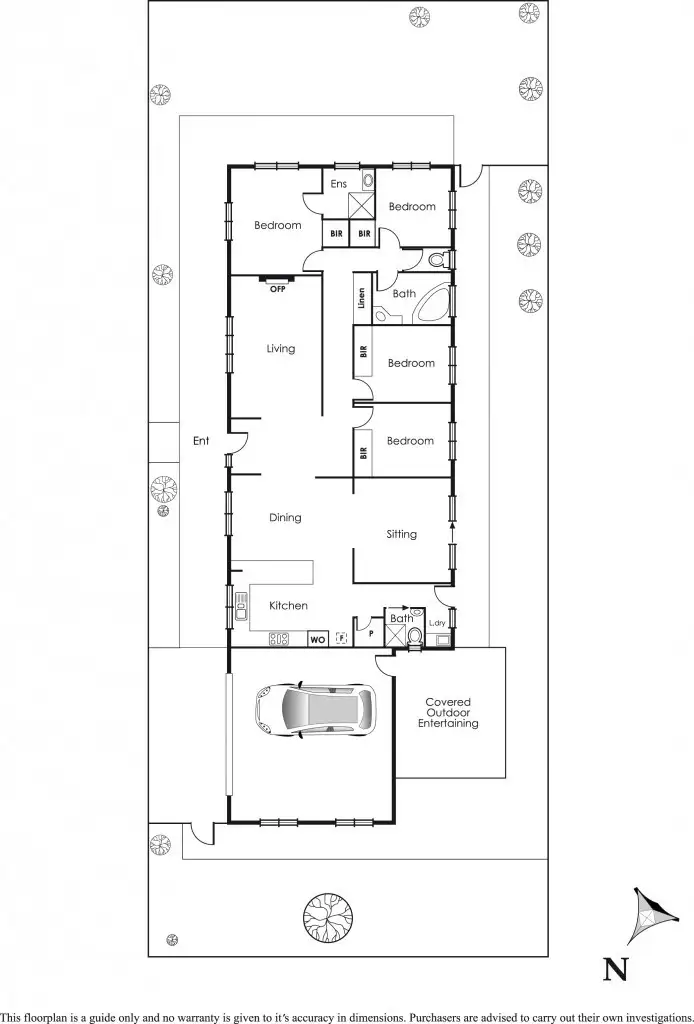 Floorplan of Homely house listing, 21 Powlett Street, Mordialloc VIC 3195