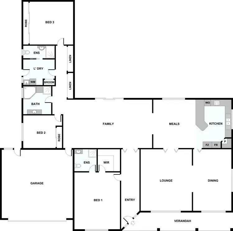 Floorplan of Homely house listing, 31 Nicholson Terrace, Taylors Hill VIC 3037