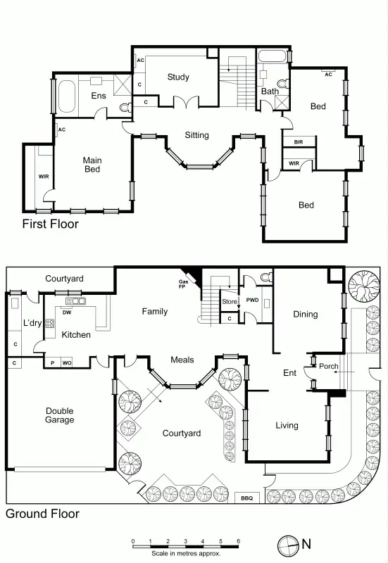 Floorplan of Homely house listing, 49 Denbigh Road, Armadale VIC 3143