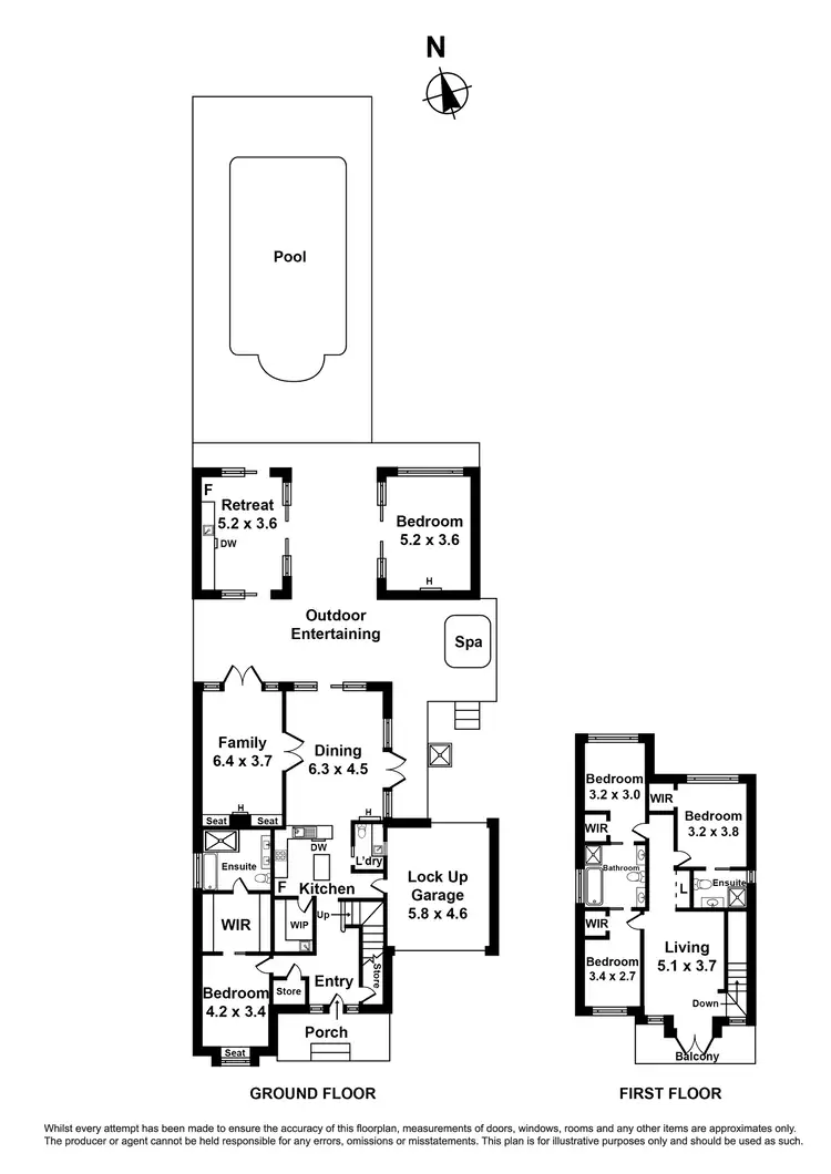 Floorplan of Homely house listing, .12 Duffy Street, Maribyrnong VIC 3032