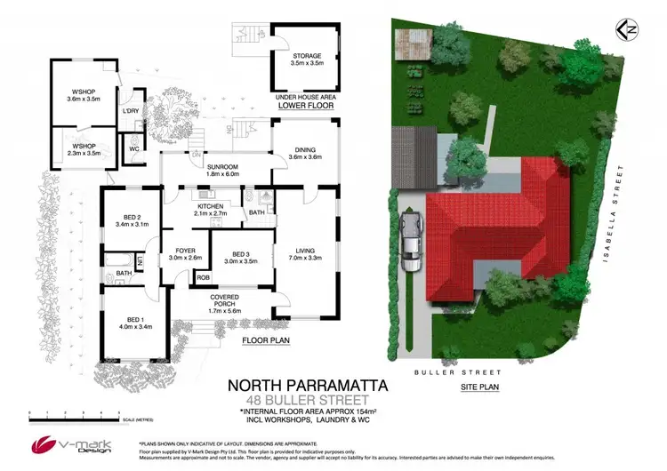 Floorplan of Homely house listing, 48 Buller Street, North Parramatta NSW 2151