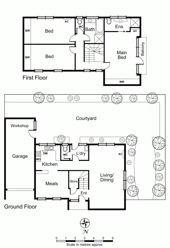 Floorplan of Homely house listing, 3/10-14 St Georges Road, Armadale VIC 3143