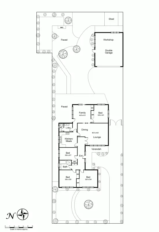 Floorplan of Homely house listing, 18 Sheffield Street, Bentleigh East VIC 3165