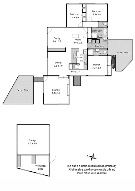 Floorplan of Homely house listing, 9 Camelia Court, Croydon South VIC 3136