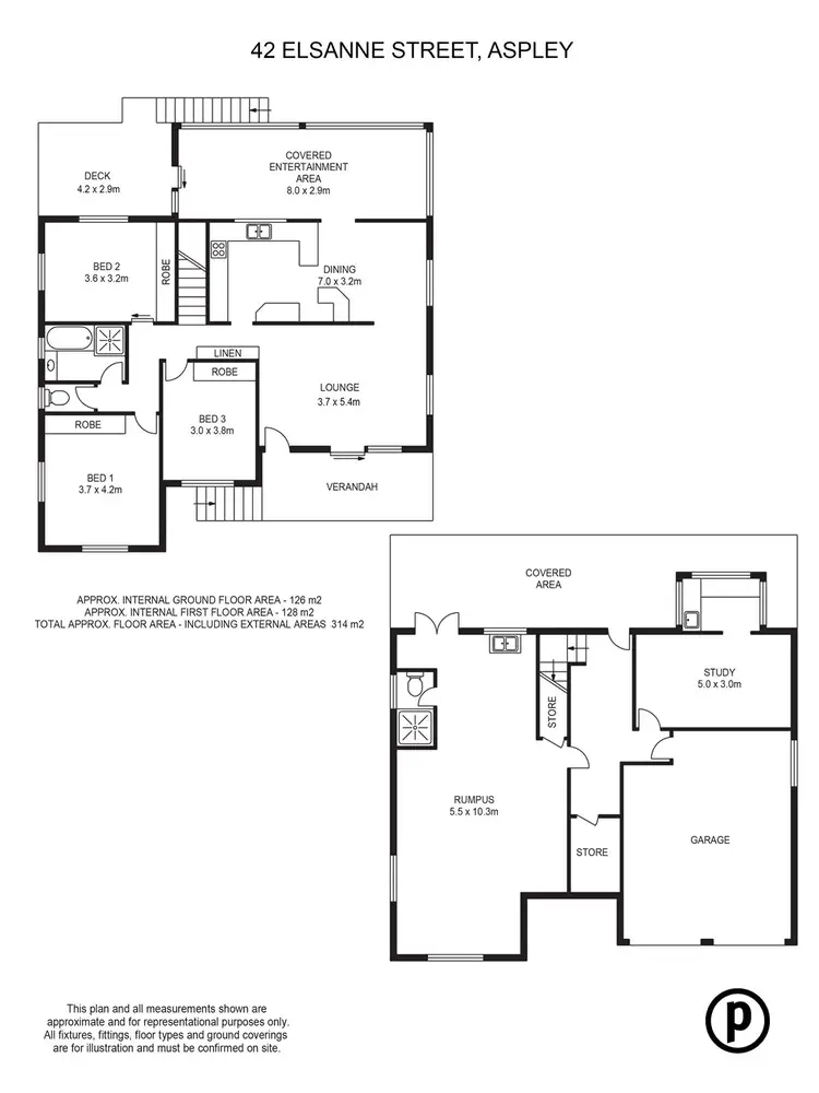Floorplan of Homely house listing, 42 Elsanne Street, Aspley QLD 4034