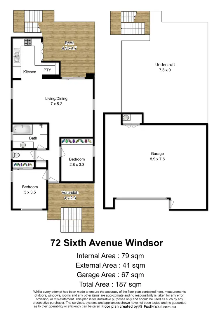 Floorplan of Homely house listing, 72 Sixth Avenue, Windsor QLD 4030