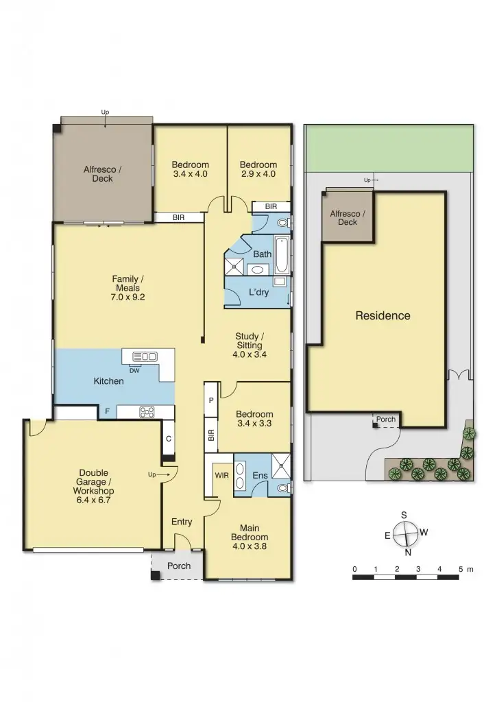 Floorplan of Homely house listing, 7 Ambridge Street, Mernda VIC 3754