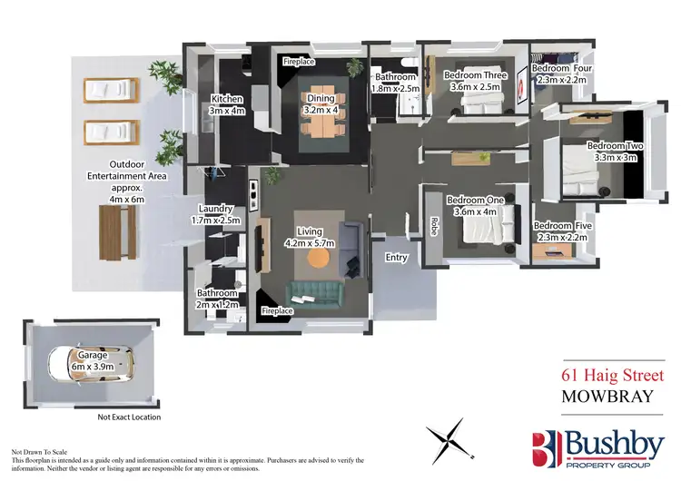 Floorplan of Homely house listing, 61 Haig Street, Mowbray TAS 7248