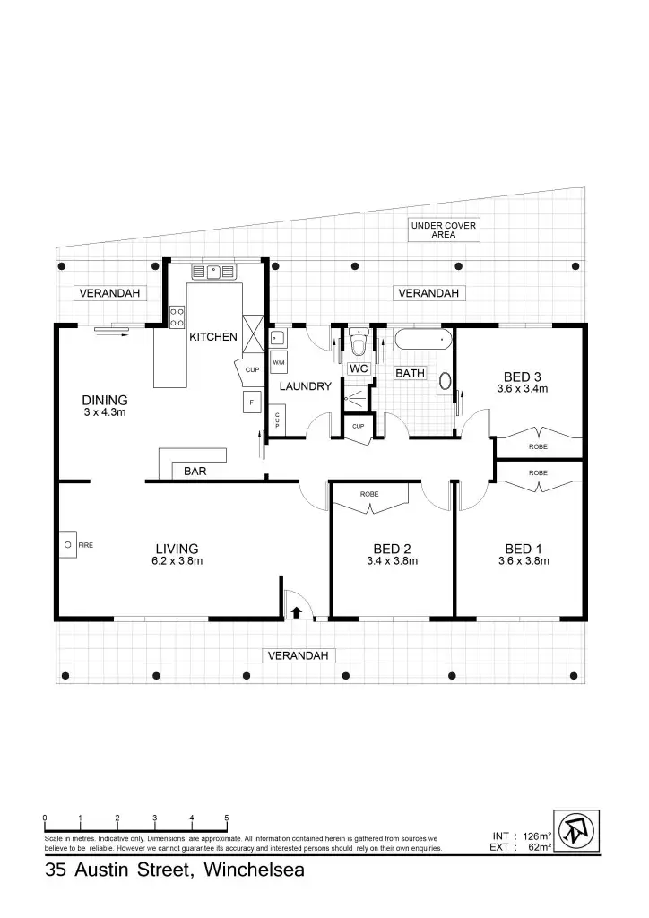 Floorplan of Homely house listing, 35 Austin Street, Winchelsea VIC 3241