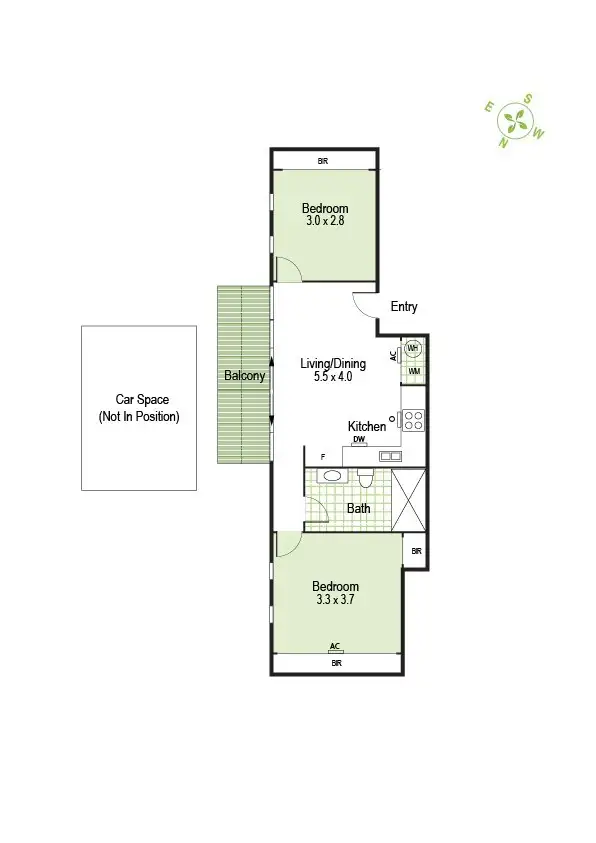 Floorplan of Homely apartment listing, 202/464 Hawthorn Road, Caulfield South VIC 3162